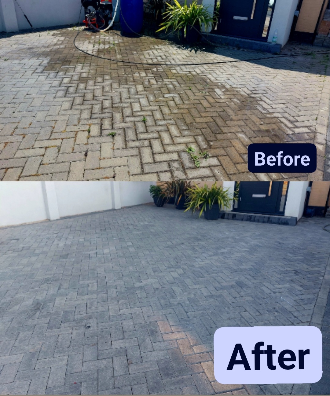 Superhero window cleaning & gutter cleaning and pressure washing work photo 6